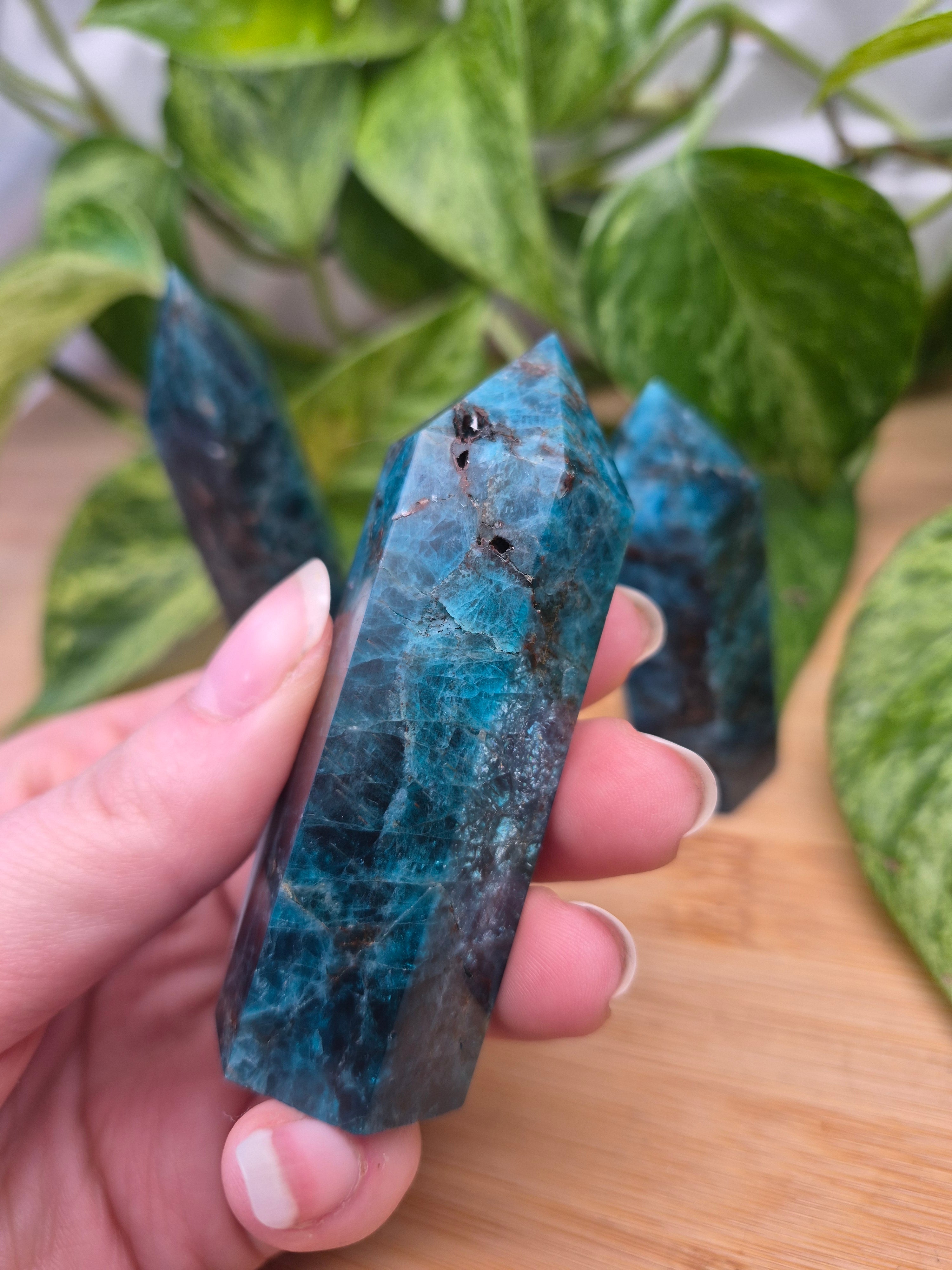 BLUE APATITE TOWER