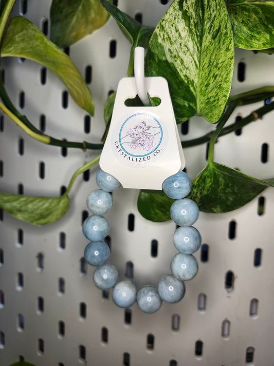 15mm AQUAMARINE BRACELET
