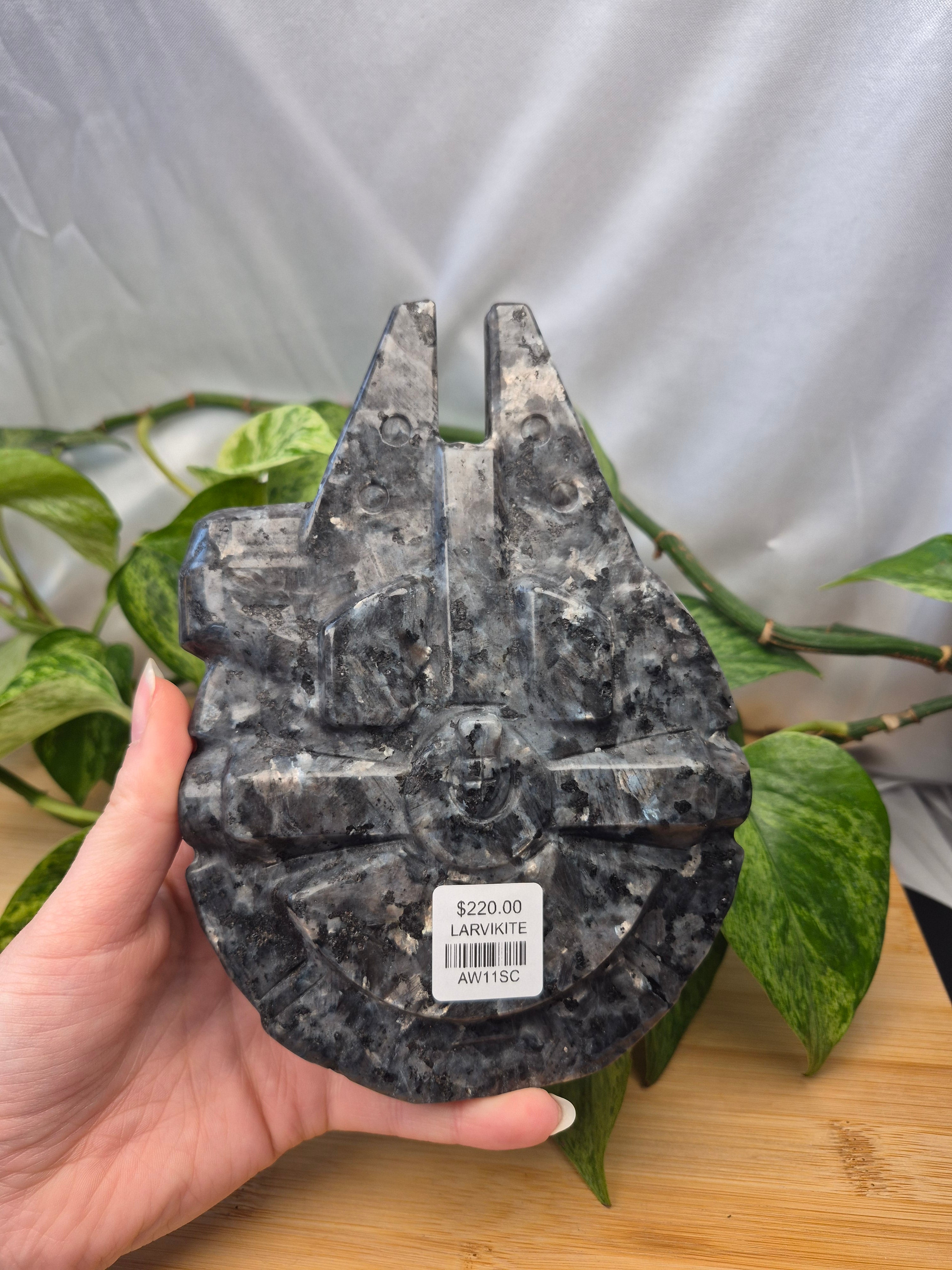 LARVIKITE MILLENNIUM FALCON XL
