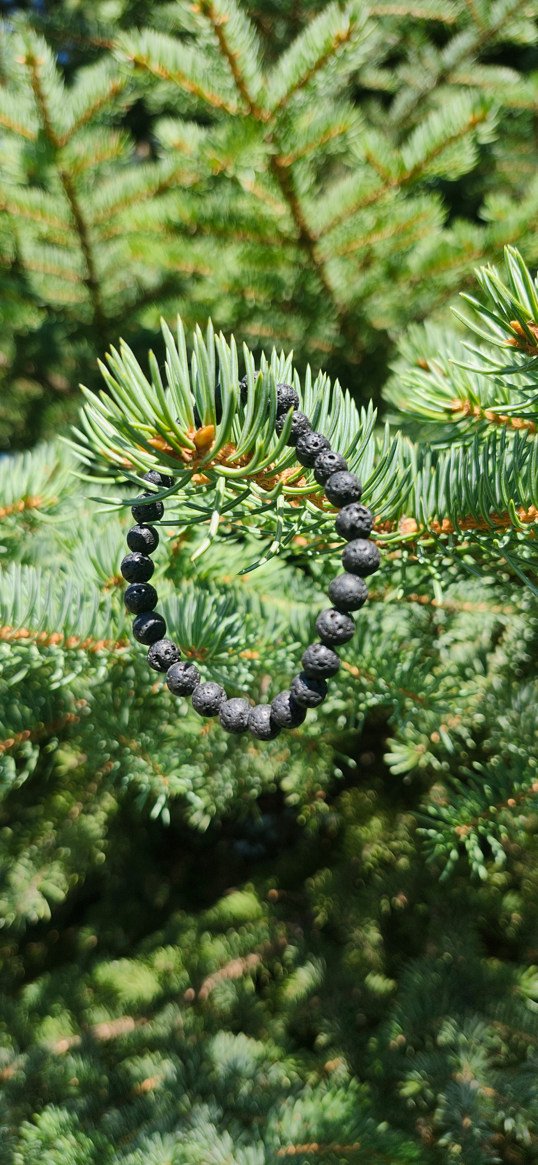 6mm LAVA STONE BRACELET