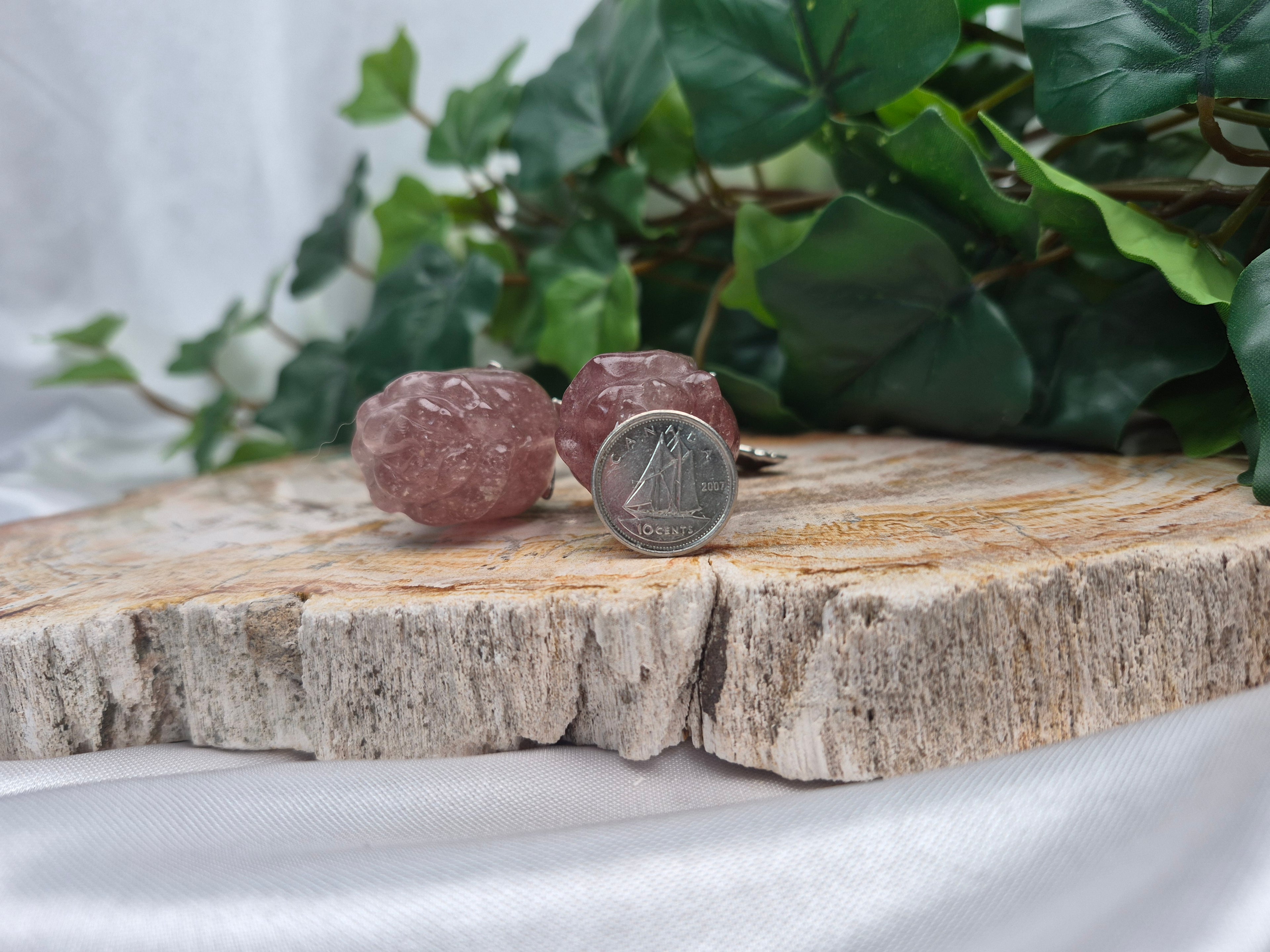 STRAWBERRY QUARTZ - ROSE
