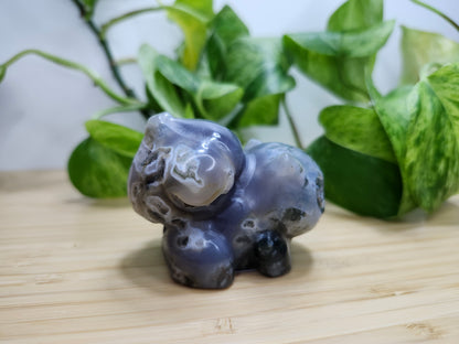 MOSS AGATE BULBASAUR LG