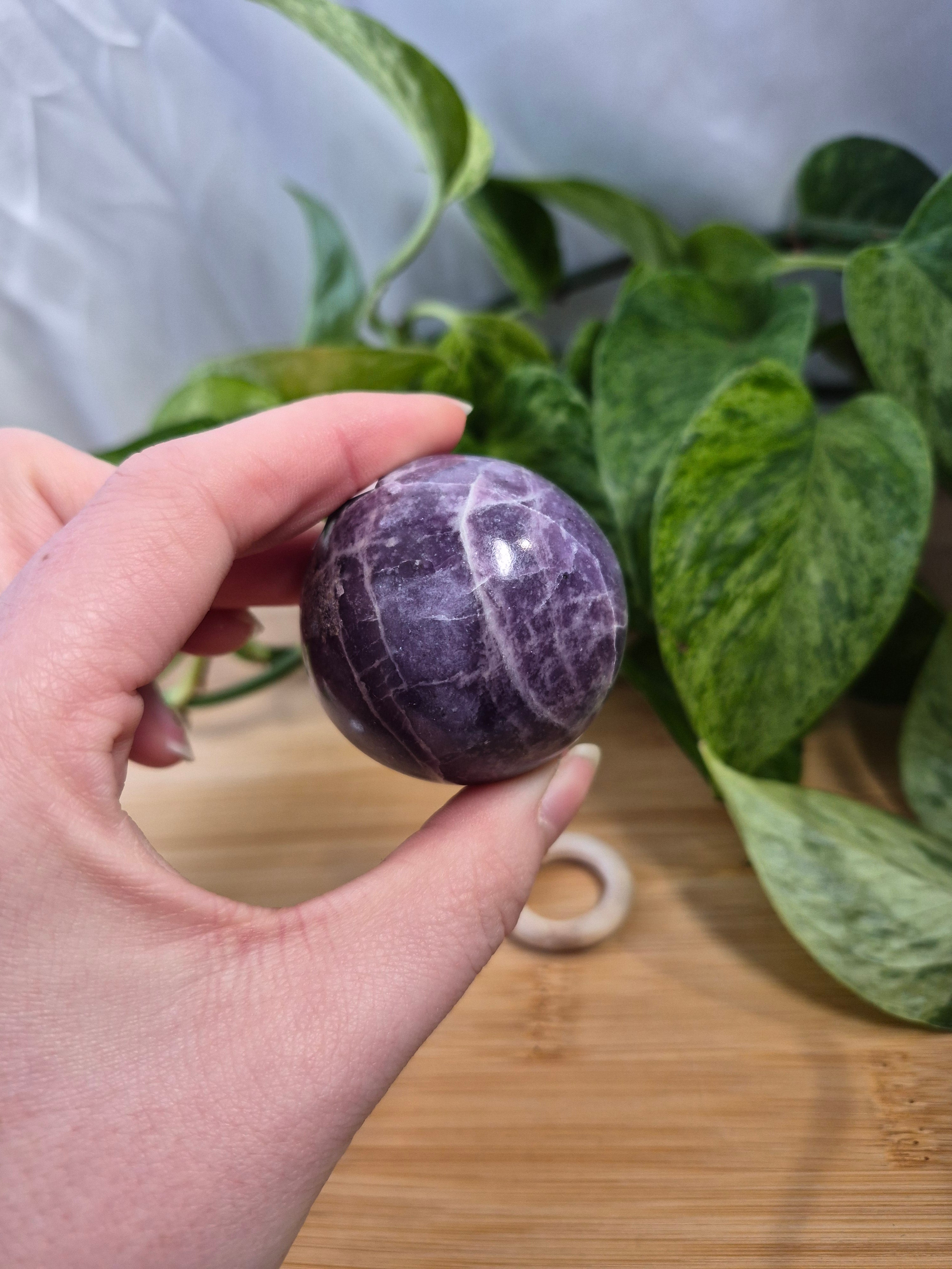 LEPIDOLITE SPHERE