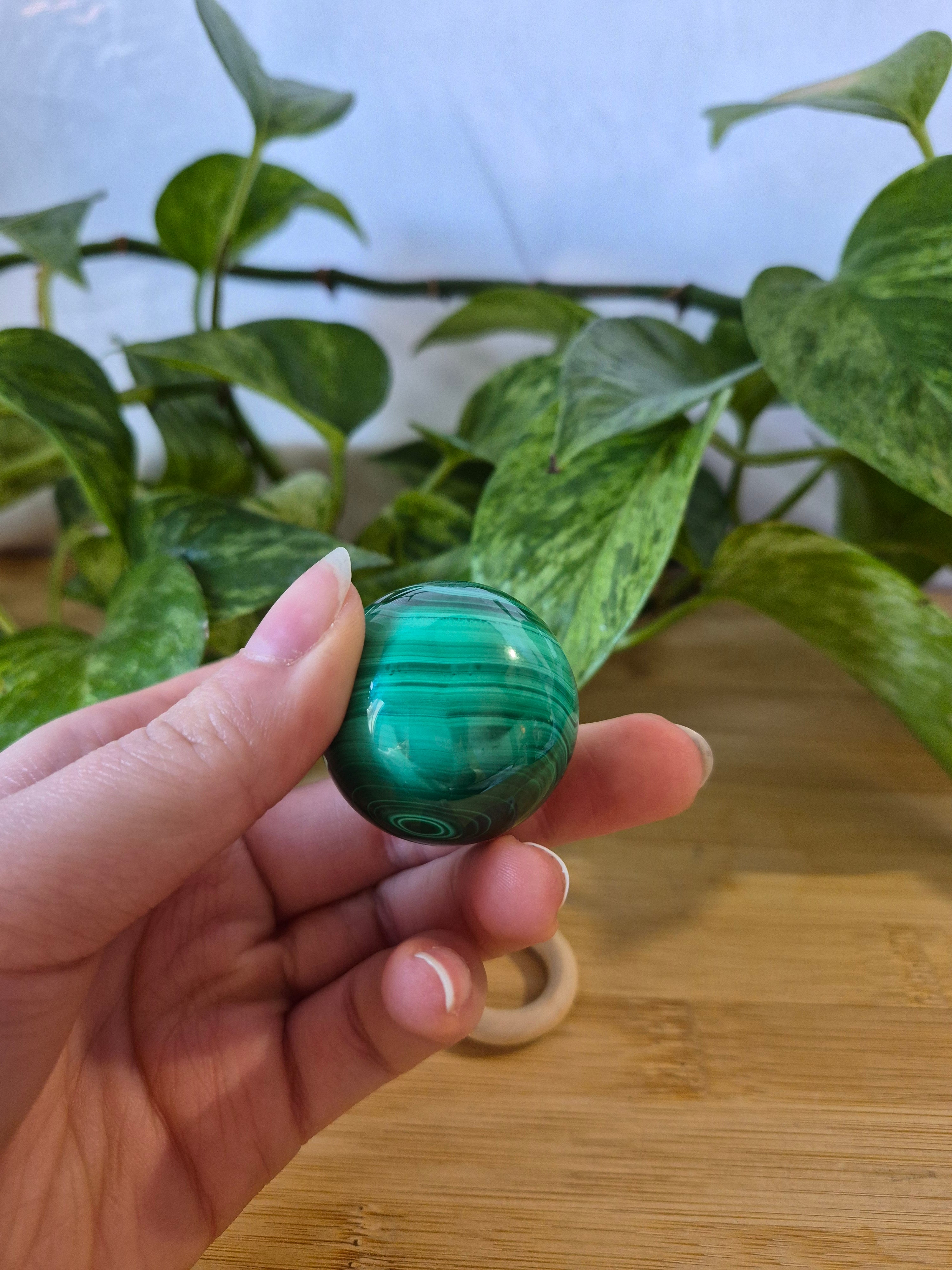MALACHITE SPHERE