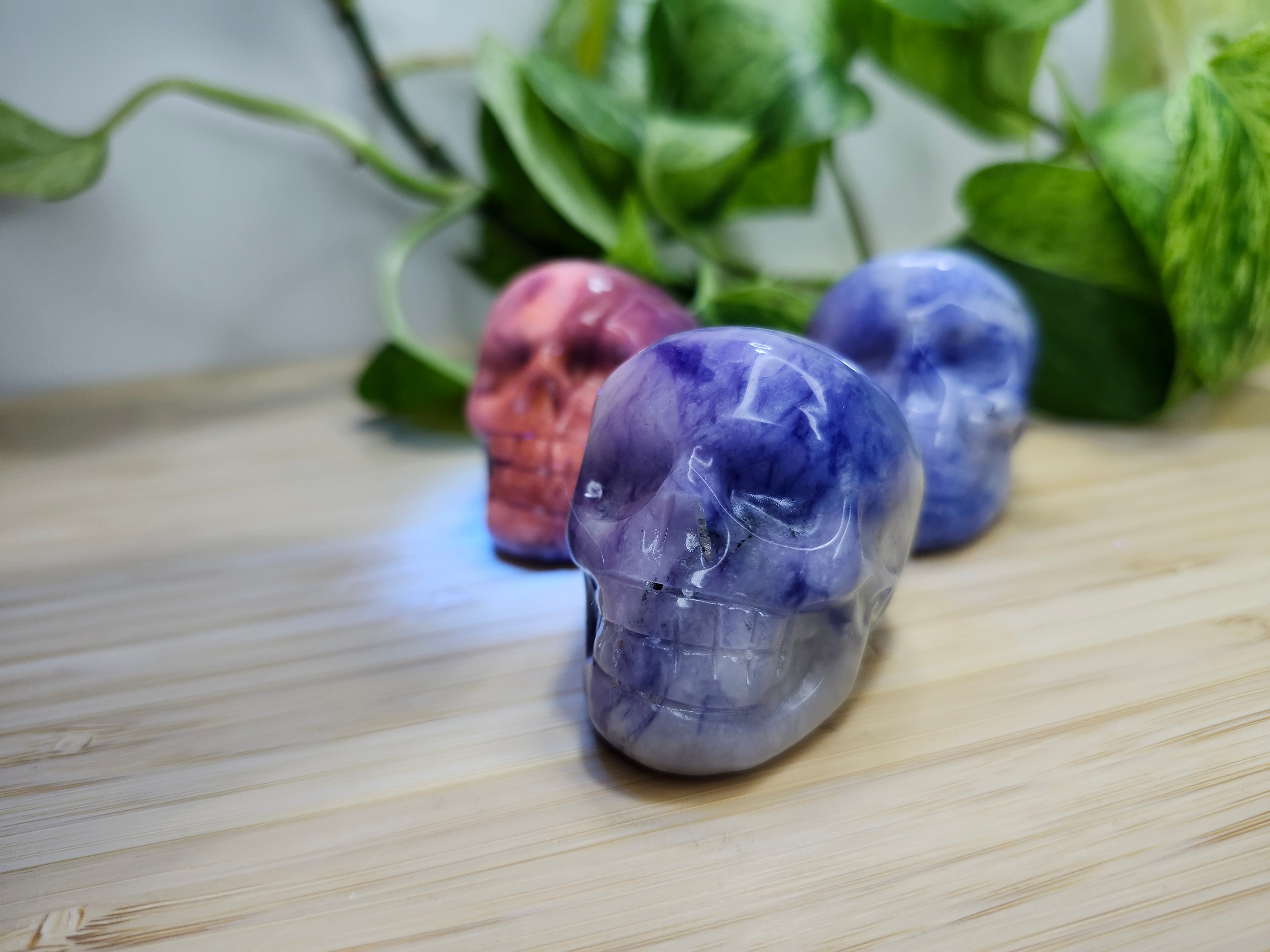 SODALITE SKULL