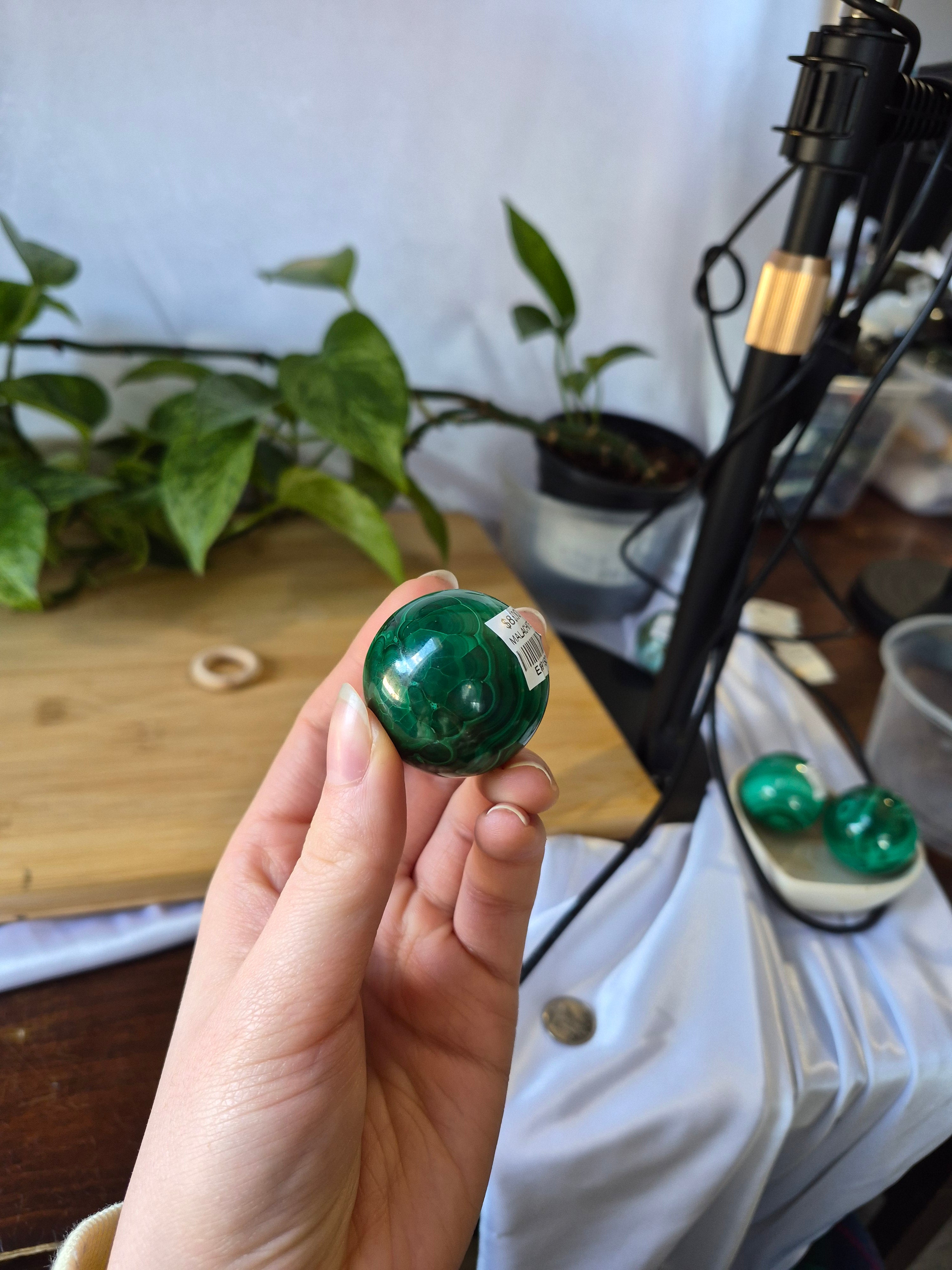 MALACHITE SPHERE
