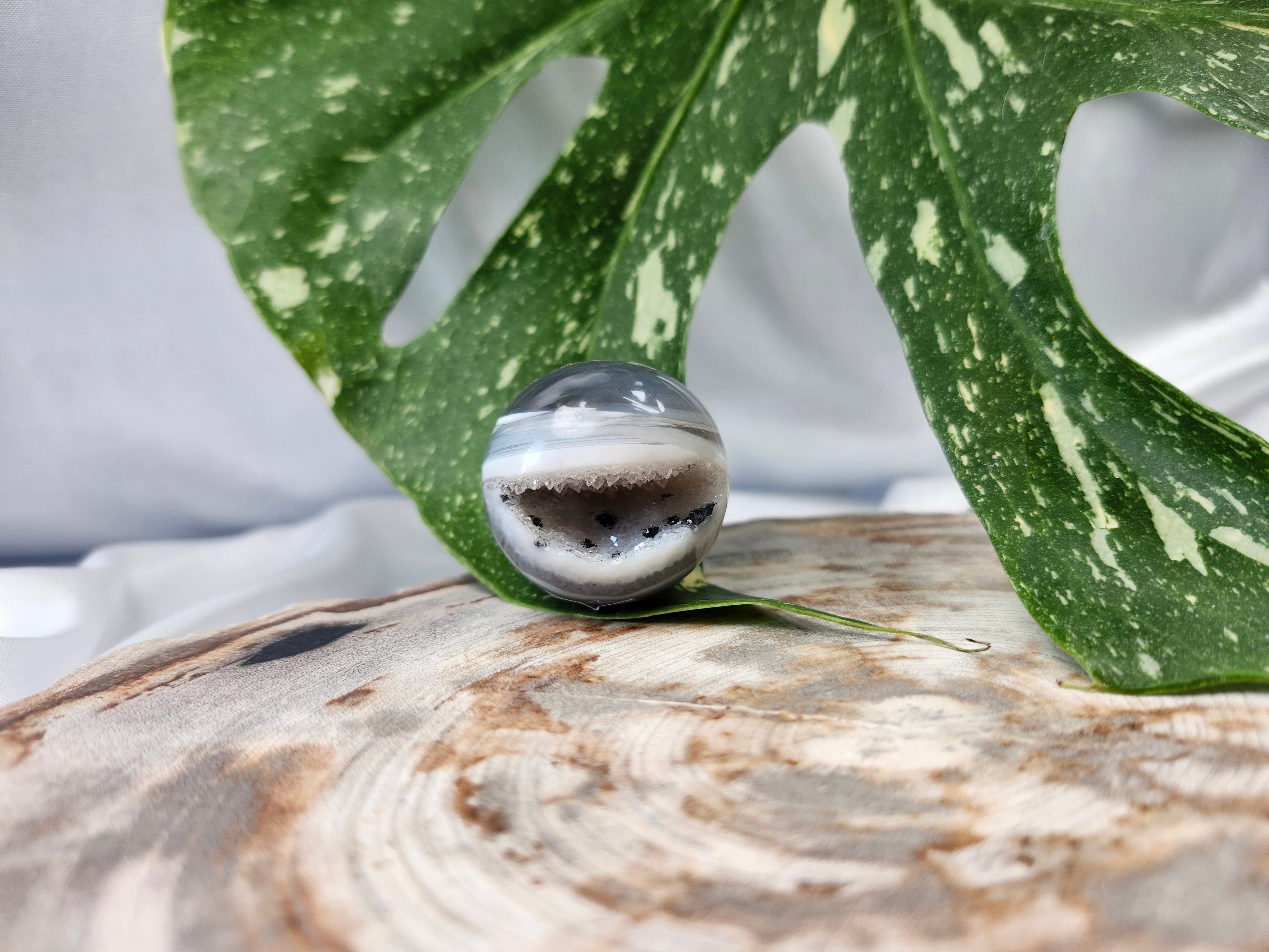 DRUZY AGATE SPHERE
