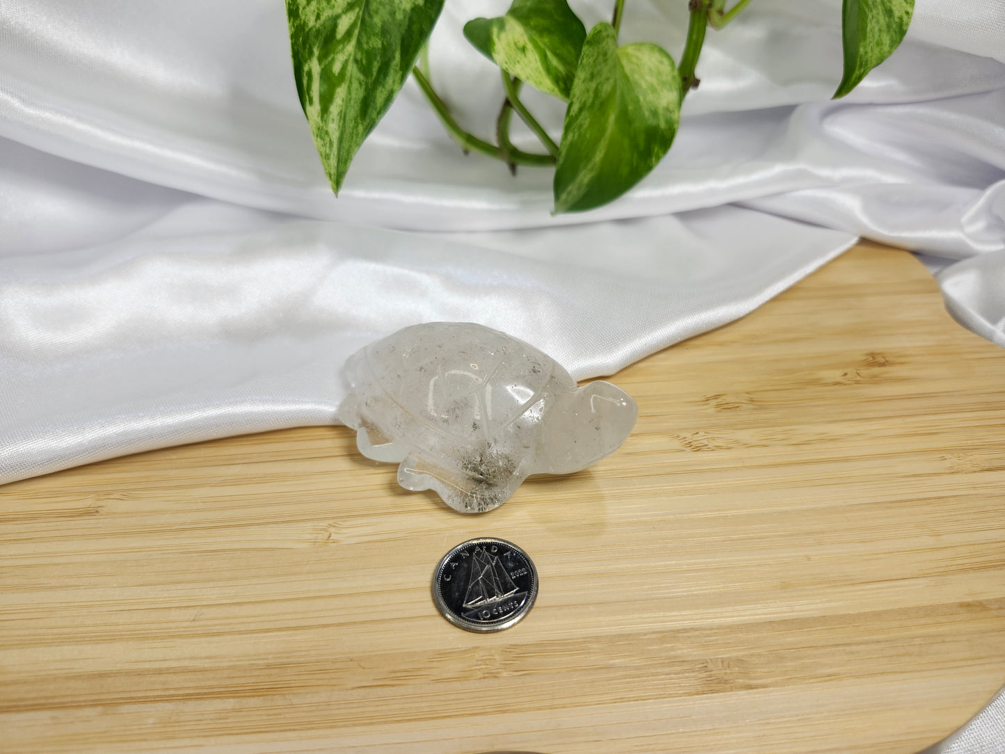 CLEAR QUARTZ SEA TURTLE