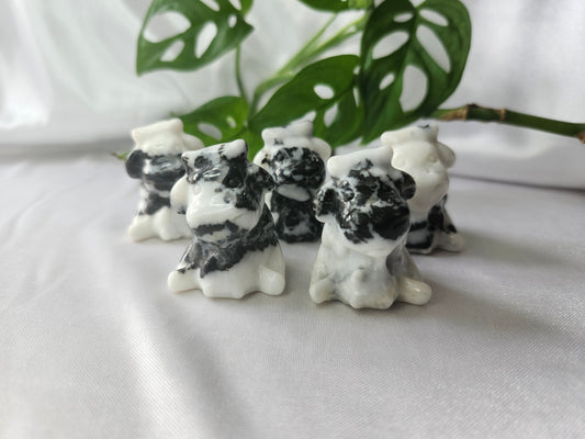 ZEBRA STONE COW