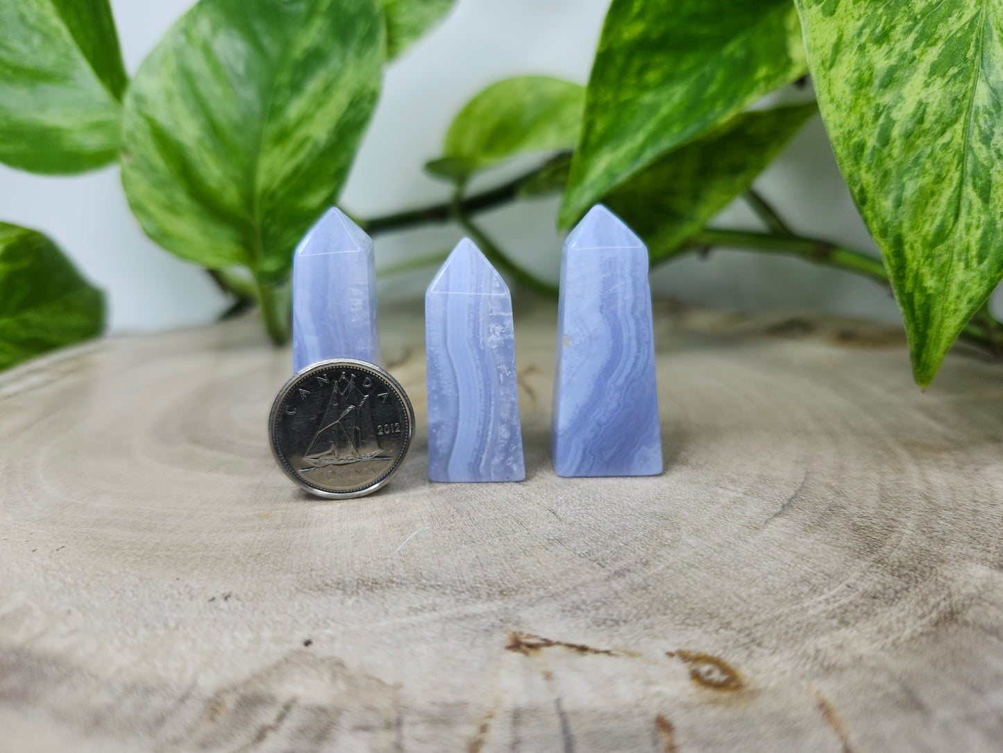 BLUE LACE AGATE TOWER