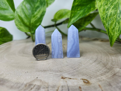 BLUE LACE AGATE TOWER