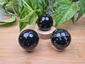 SNOWFLAKE OBSIDIAN SPHERE