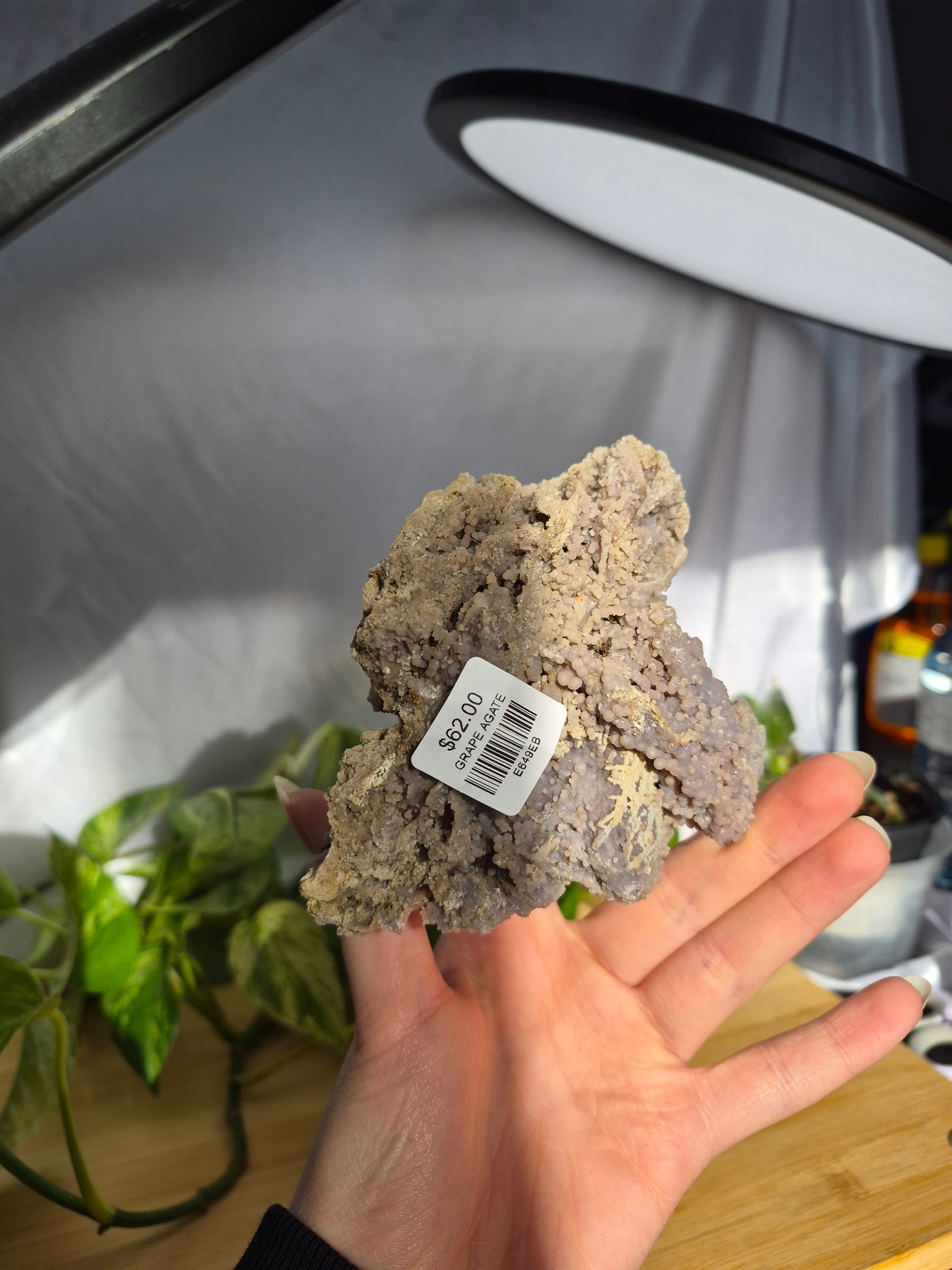 GRAPE AGATE ROUGH CHUNK