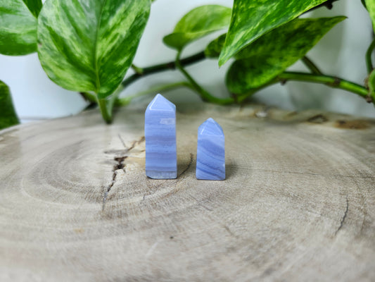 BLUE LACE AGATE TOWER