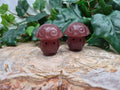 STRAWBERRY QUARTZ MUSHROOM MAN