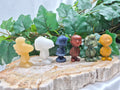 MIXED CRYSTAL SNOOPY SET 6PC