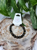8MM BLUE TIGERS EYE BRACELET