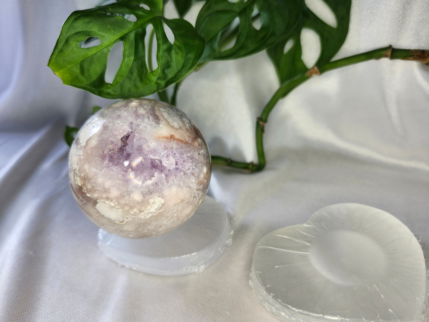 SELENITE HEART BOWL