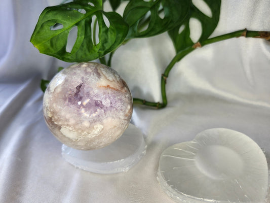 SELENITE HEART BOWL