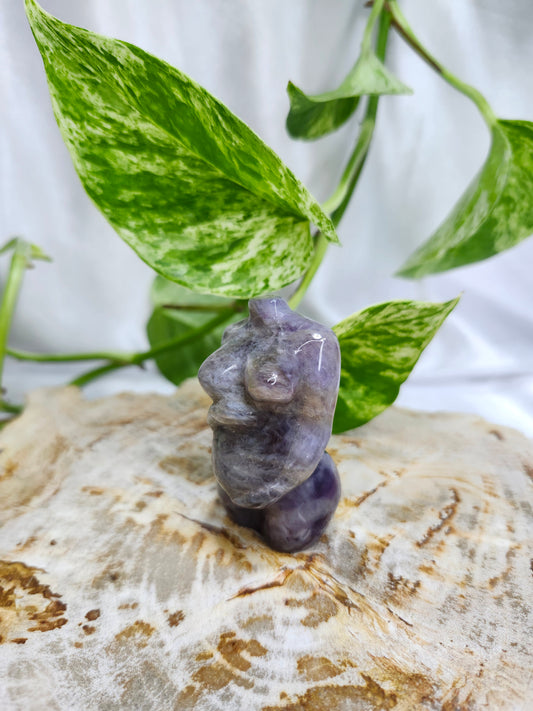AMETHYST PREGNANT GODDESS BODY