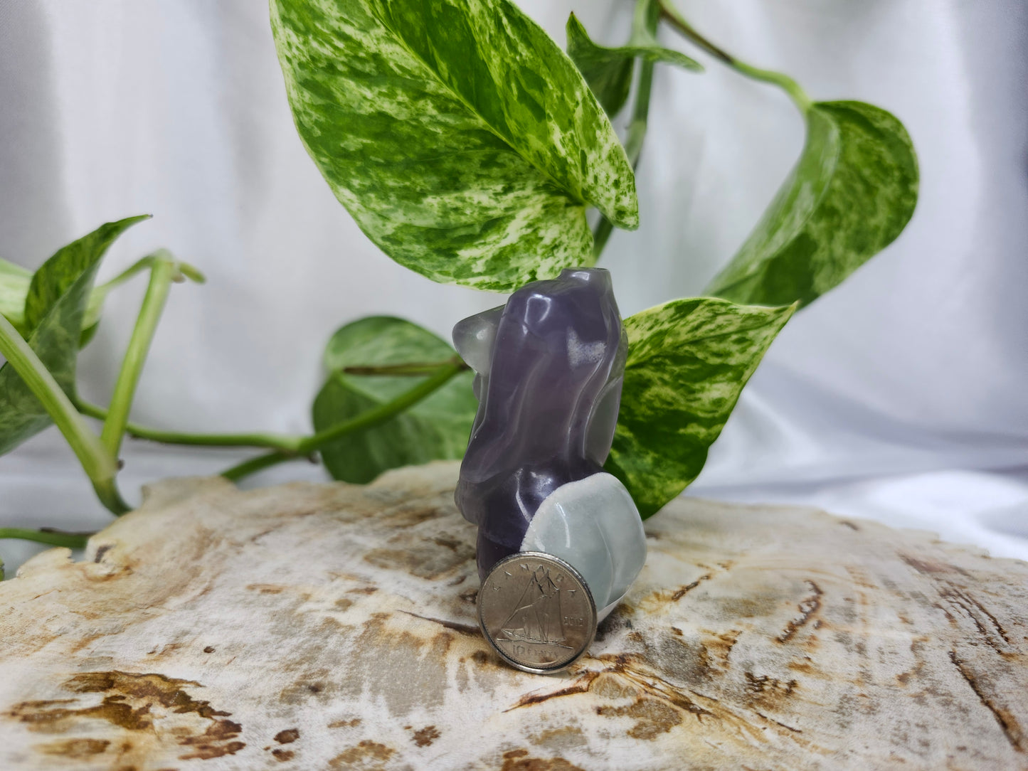 FLUORITE PREGNANT GODDESS BODY
