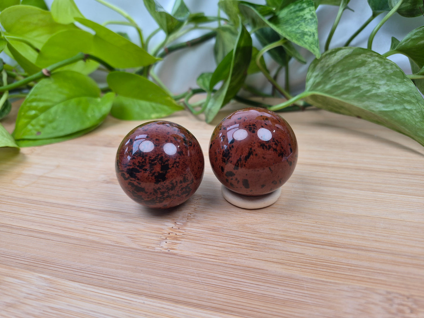 MAHOGANY OBSIDIAN SPHERE