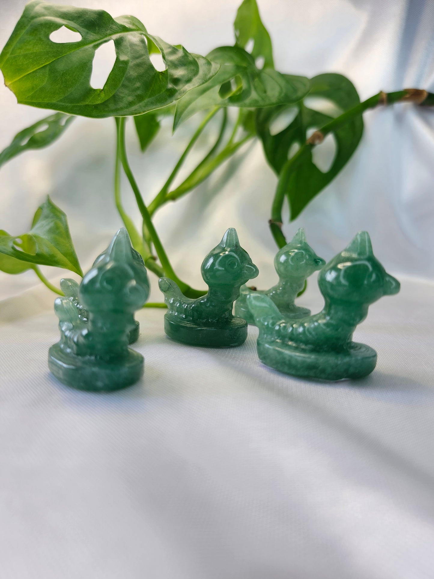 GREEN AVENTURINE WEEDLE