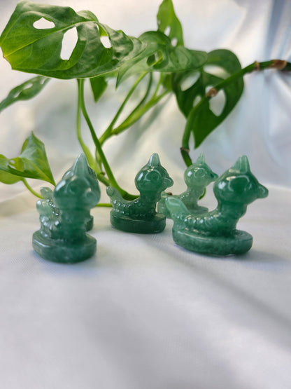 GREEN AVENTURINE WEEDLE