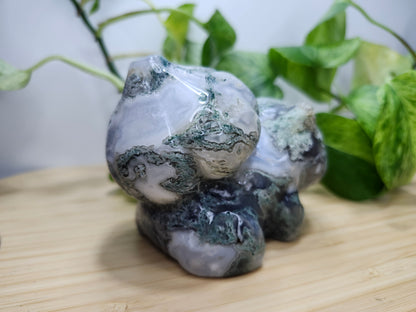 MOSS AGATE XL BULBASAUR (B)