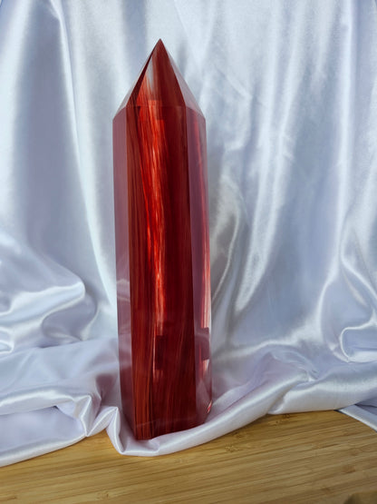 RED FAIRY GLASS TOWER