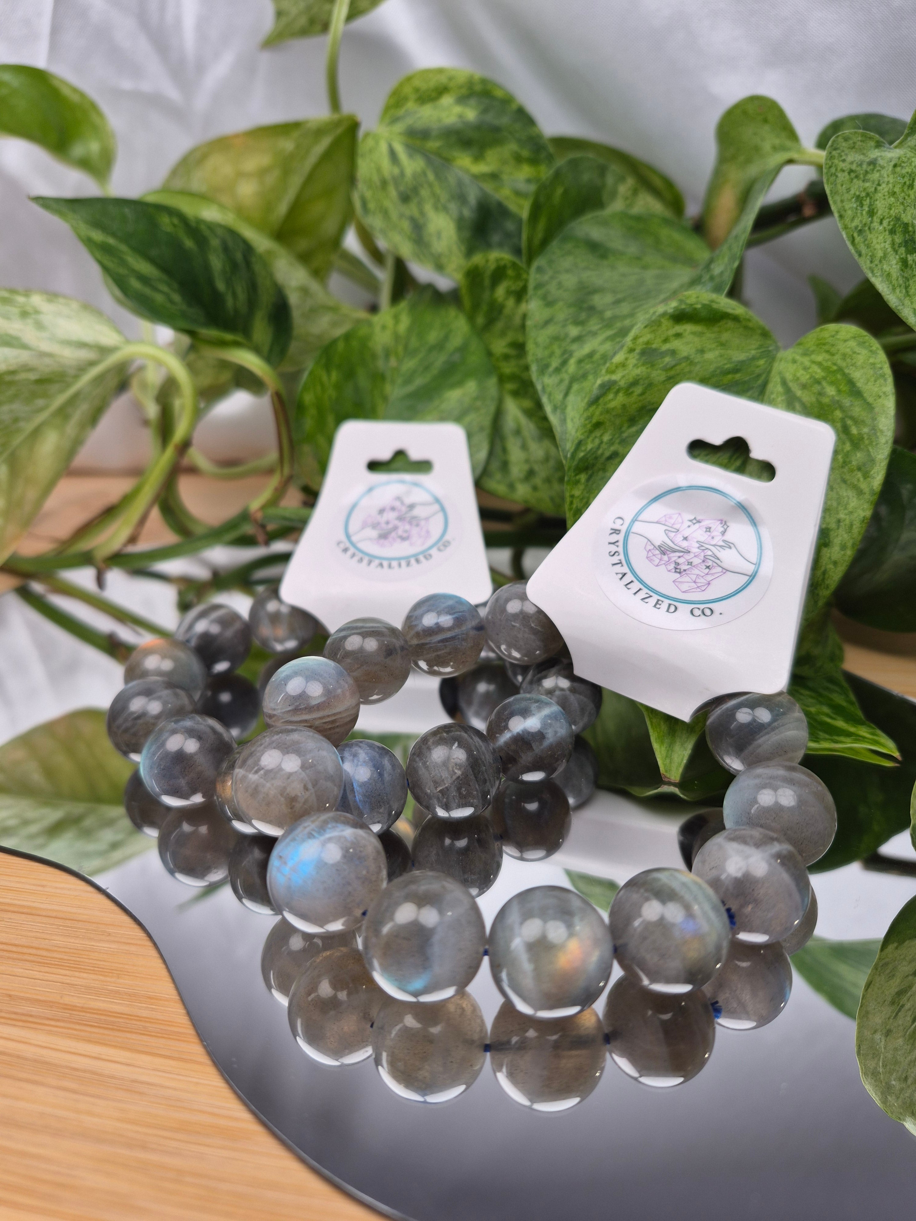 15mm LABRADORITE BRACELET