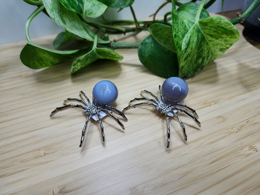 DRUZY AGATE SPIDER