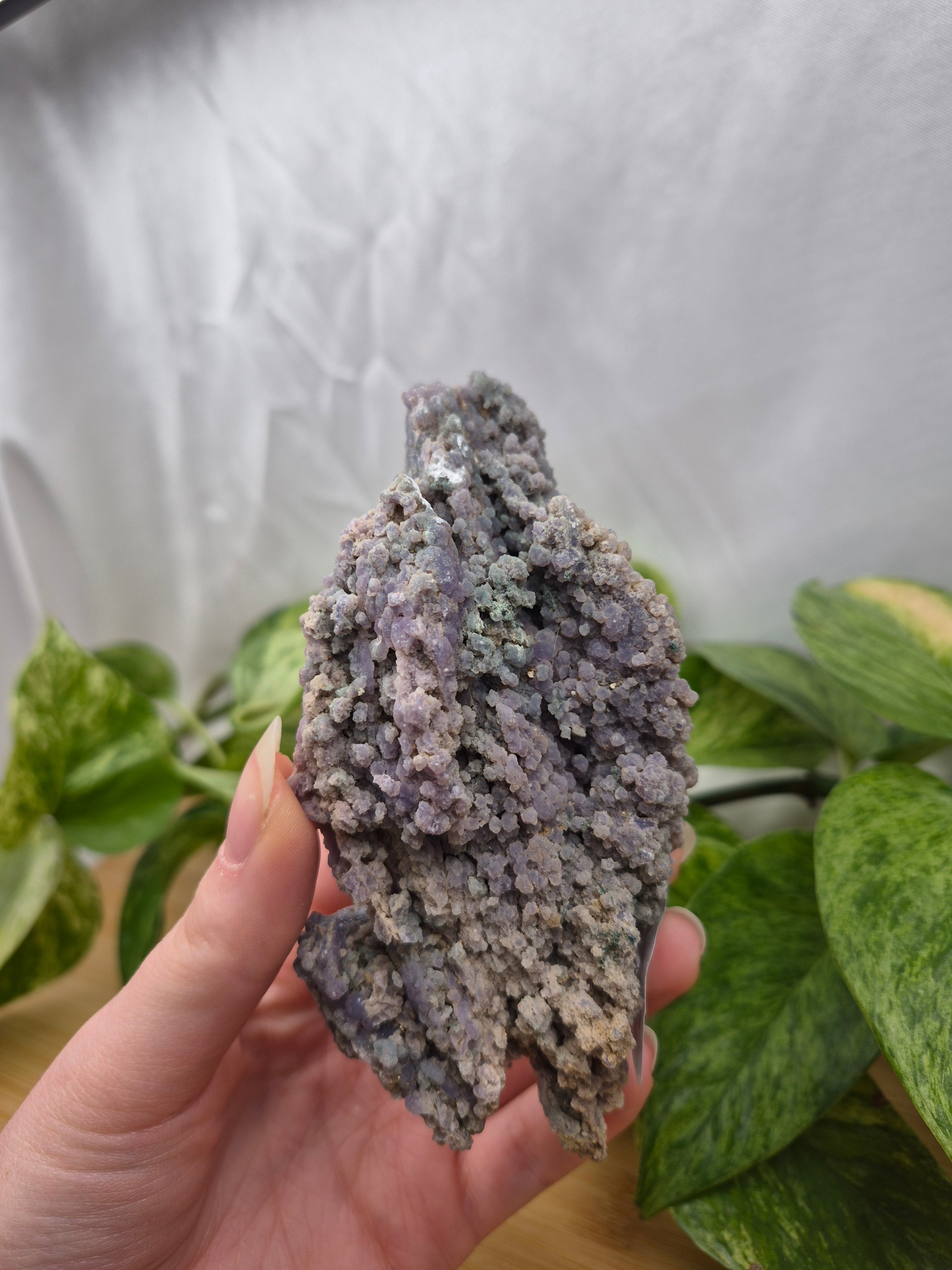 GRAPE AGATE ROUGH CHUNK 217g