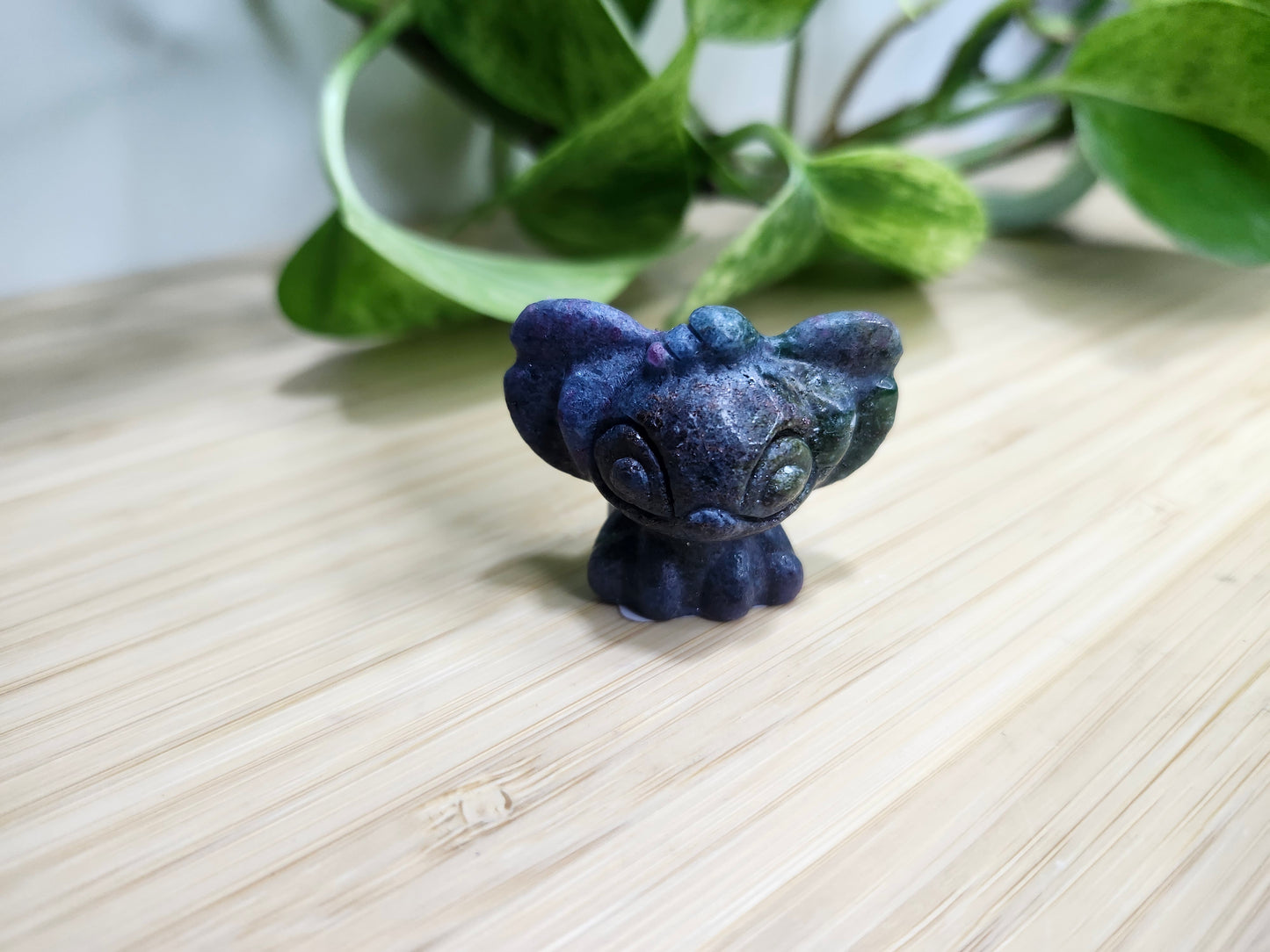 RUBY IN BLUE APATITE STITCH
