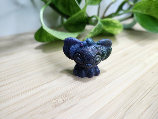 RUBY IN BLUE APATITE STITCH