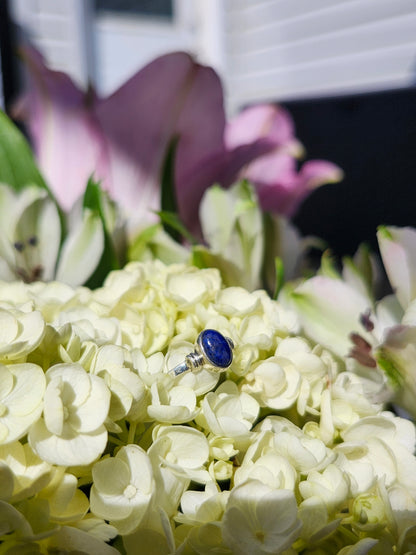 S7 LAPIS LAZULI .925 STERLING SILVER