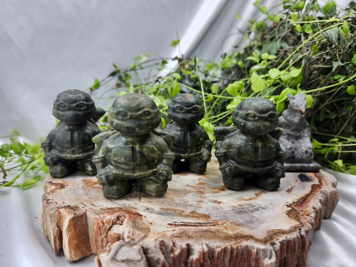 JADE AND YOOPERLITE NINJA TURTLE SET (5pc)