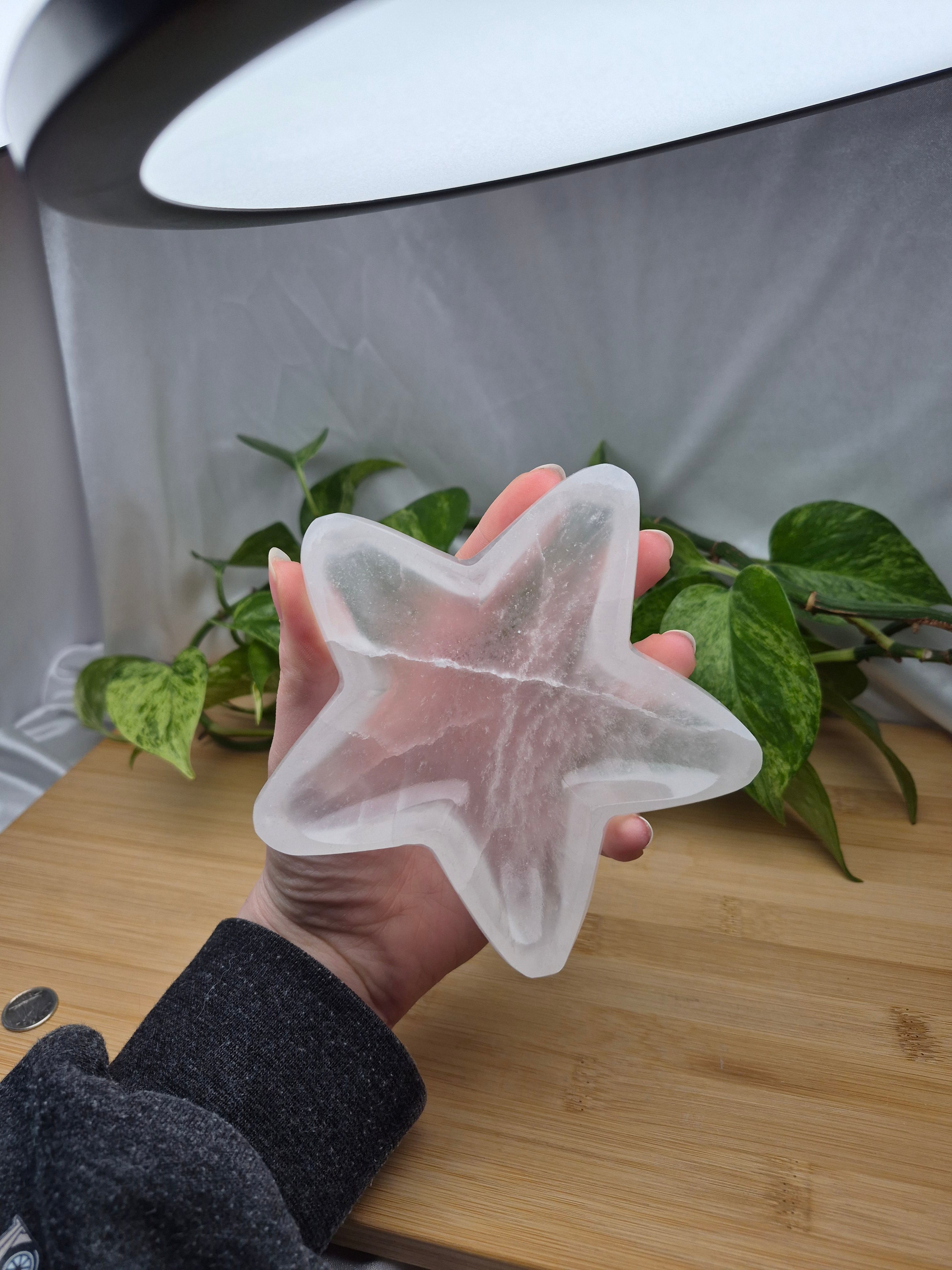 SELENITE STAR BOWL