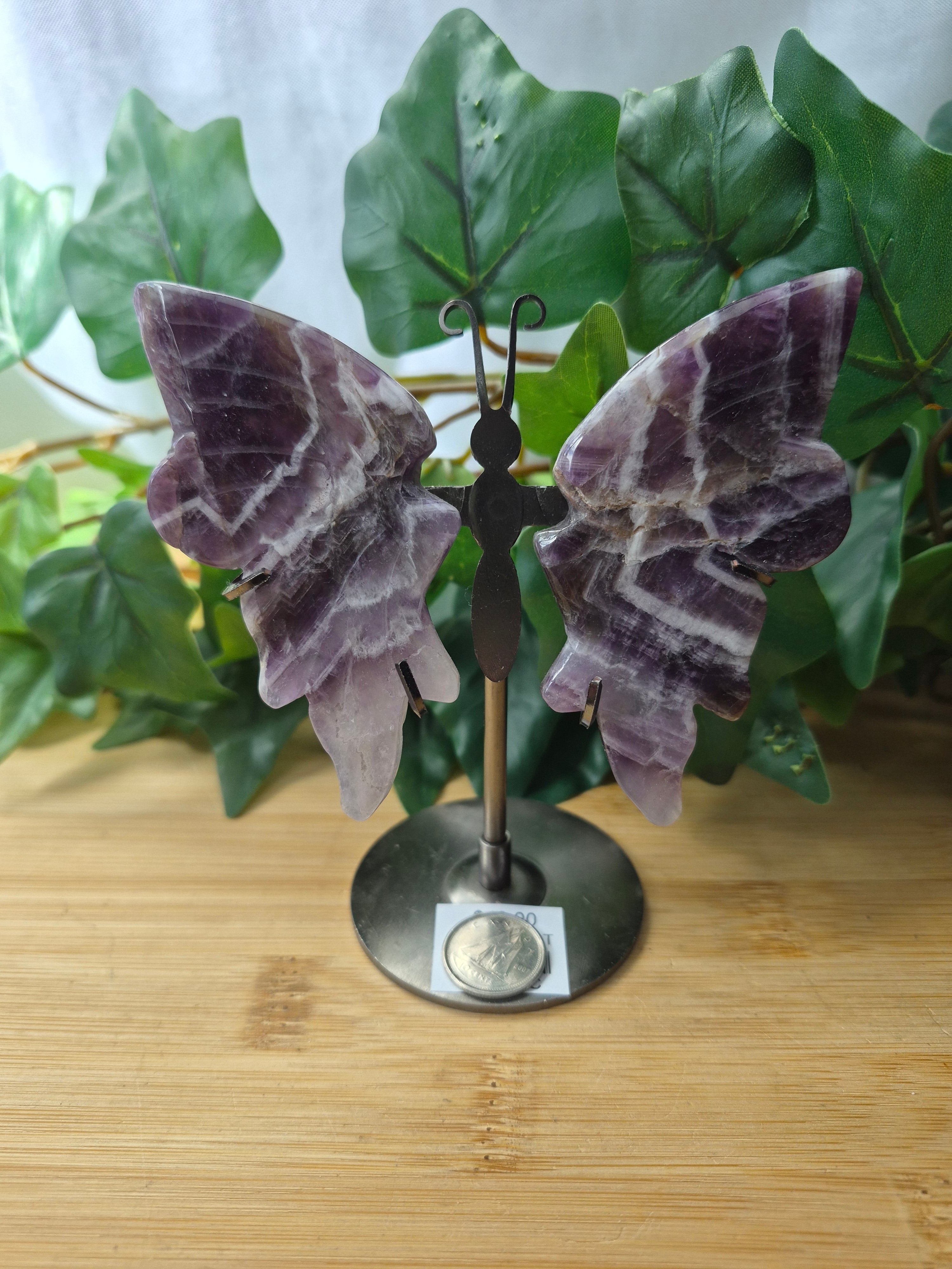 AMETHYST BUTTERFLY WINGS