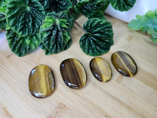 TIGER'S EYE FLAT STONE