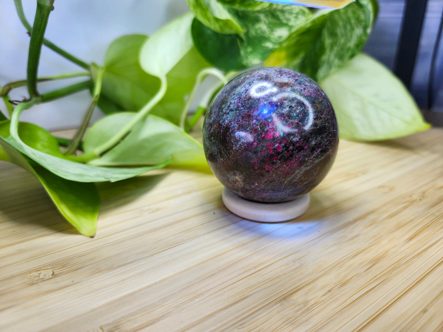 RUBY IN FUSCHITE SPHERE #2