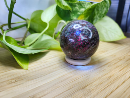 RUBY IN FUSCHITE SPHERE #2
