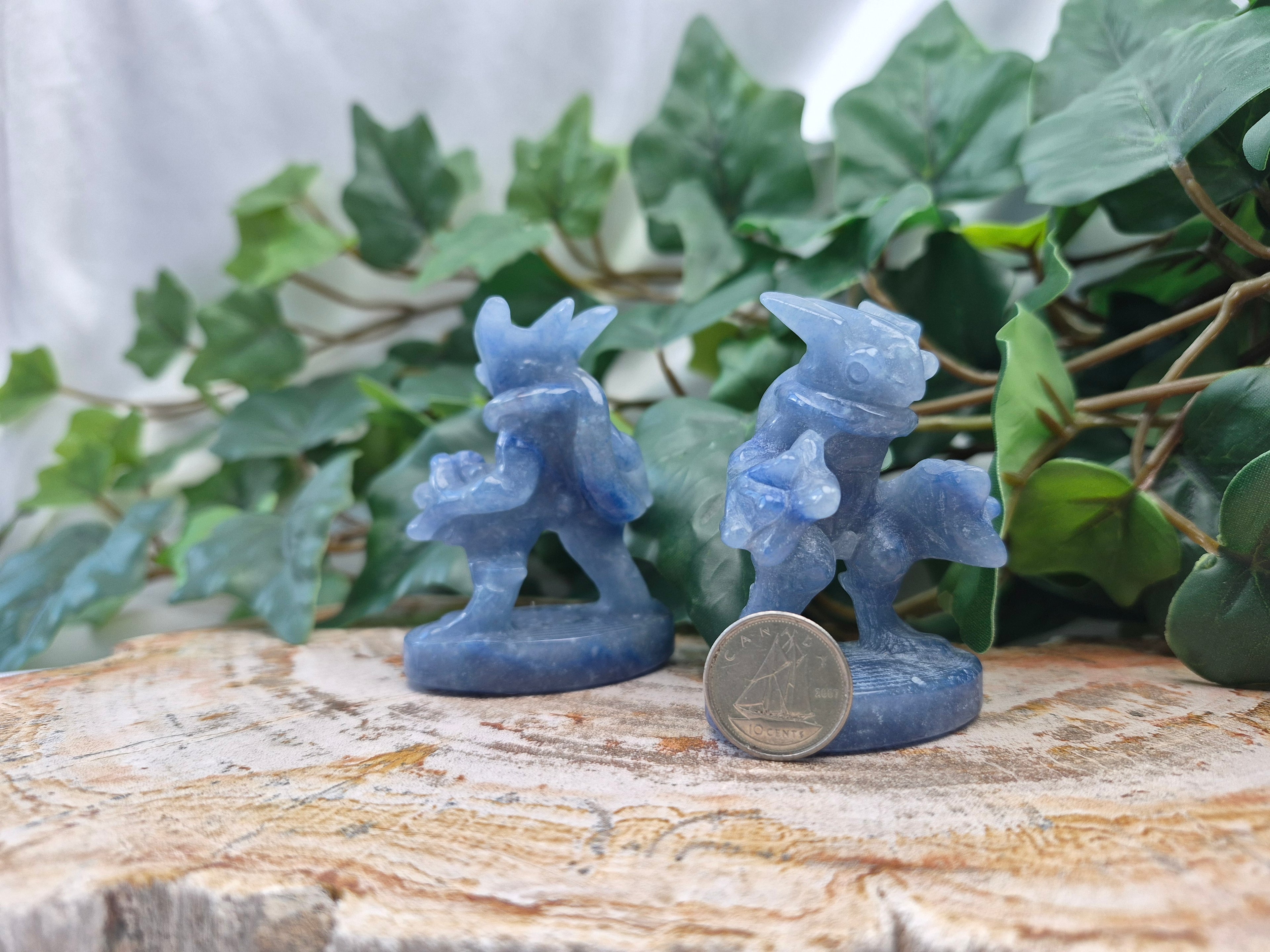 BLUE AVENTURINE GOLDUCK