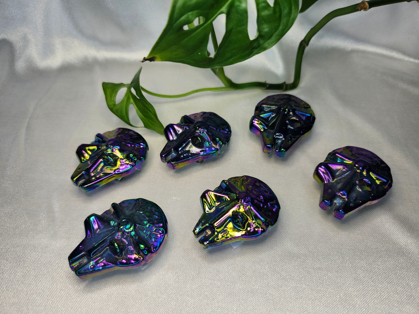 TITANIUM ELECTROPLATED OBSIDIAN SM FALCON