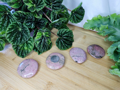 RHODONITE FLAT STONE