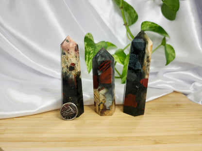 BLOODSTONE JASPER TOWER