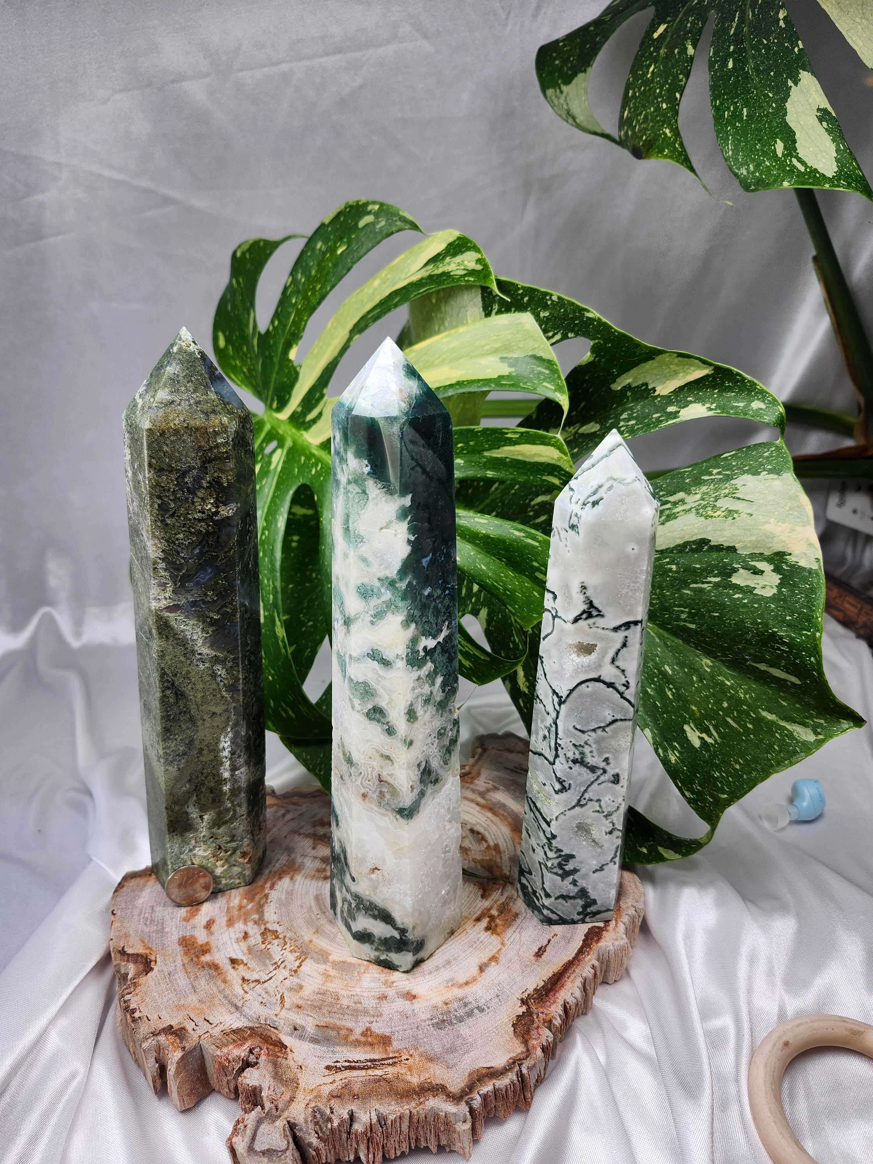 MOSS AGATE TOWER LG