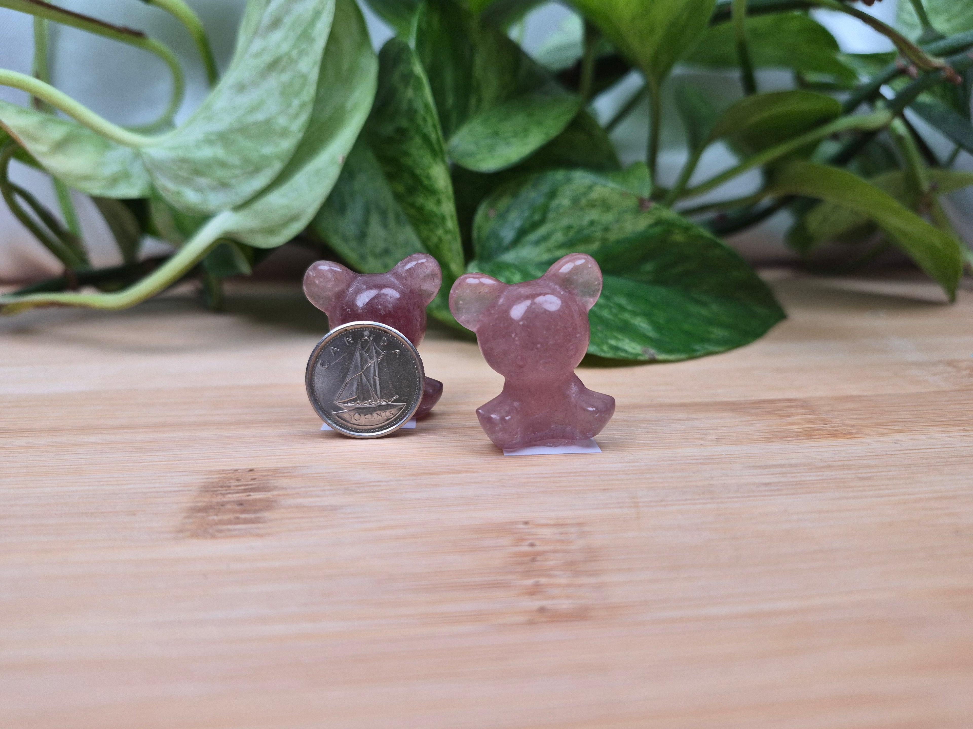STRAWBERRY QUARTZ TEDDIURA