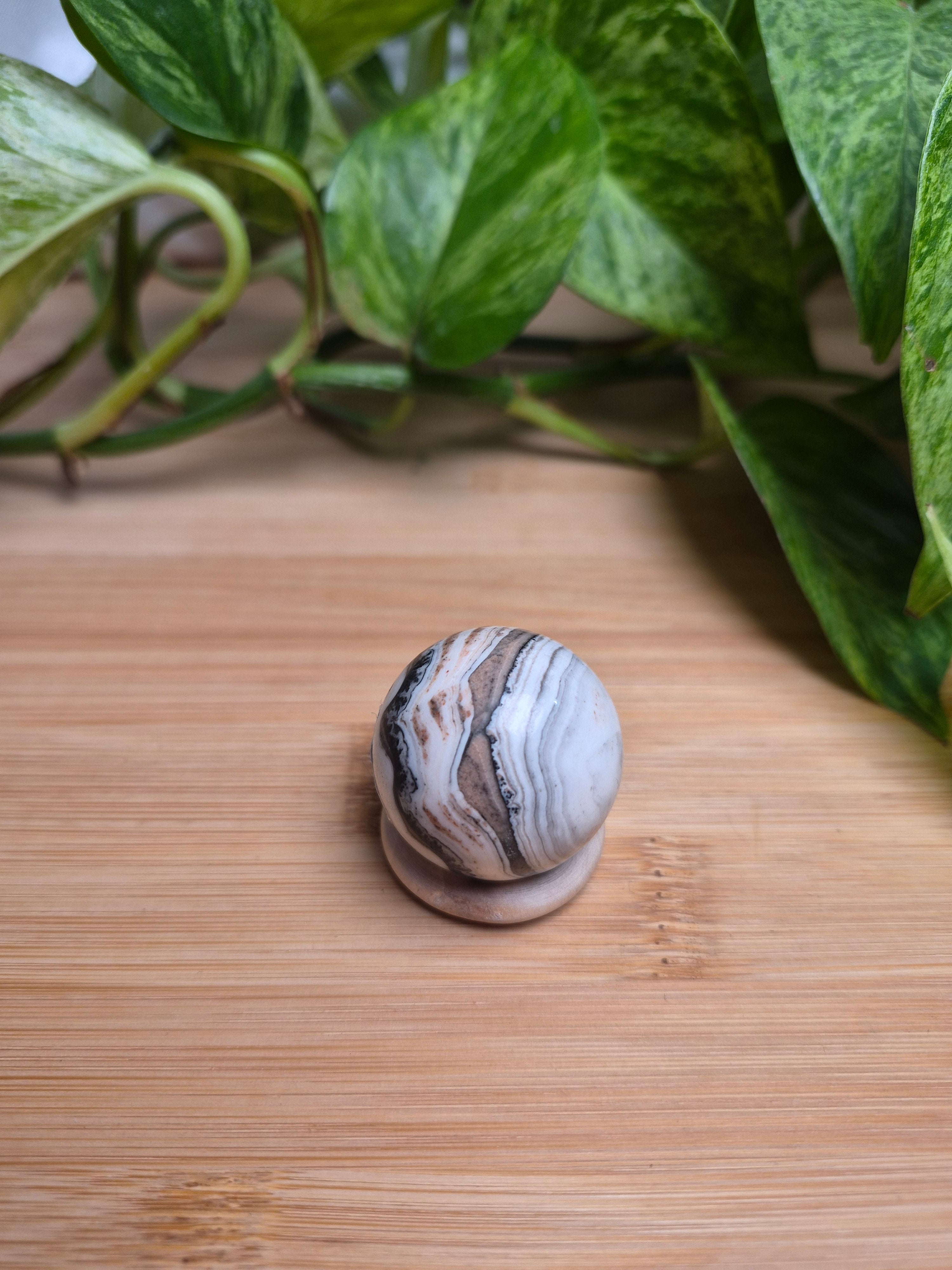 PHANTOM CALCITE SPHERE