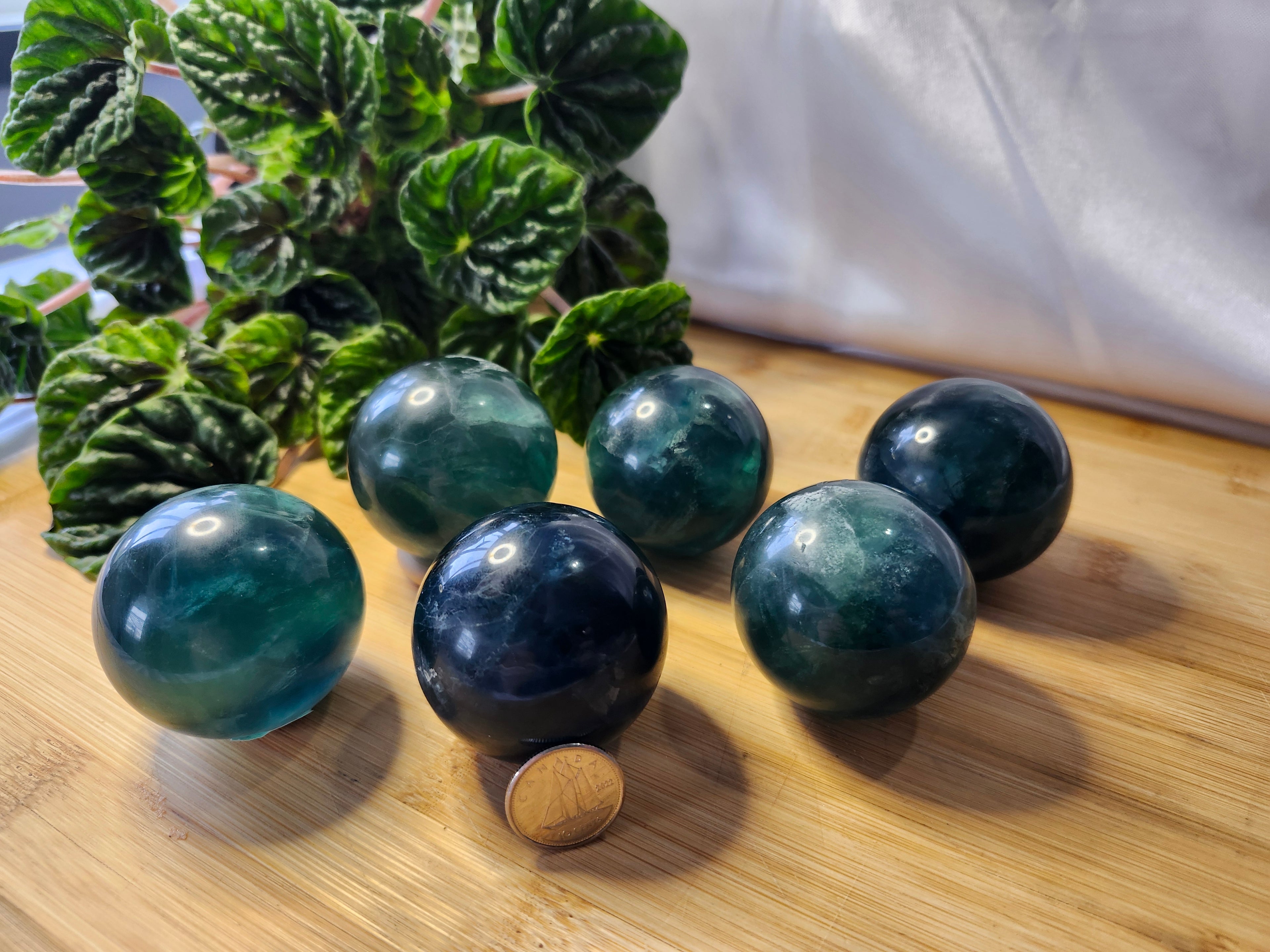 GREEN FLUORITE SPHERE